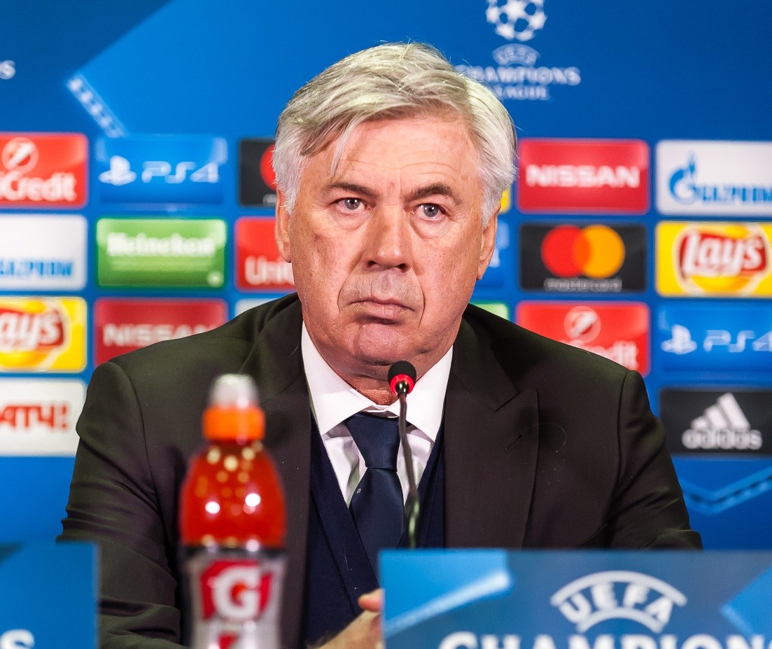 Carlo Ancelotti, técnico da seleção brasileira