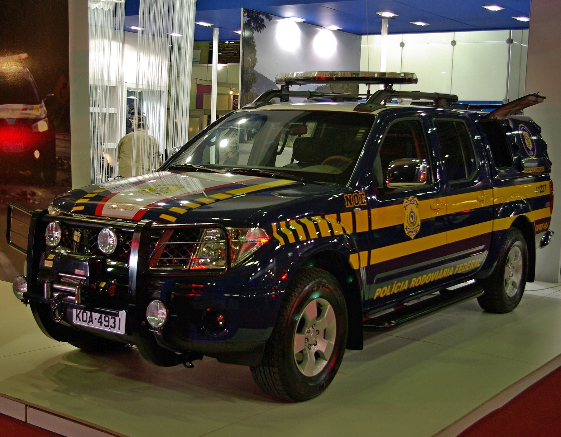 Viatura da Polícia Rodoviária Federal
