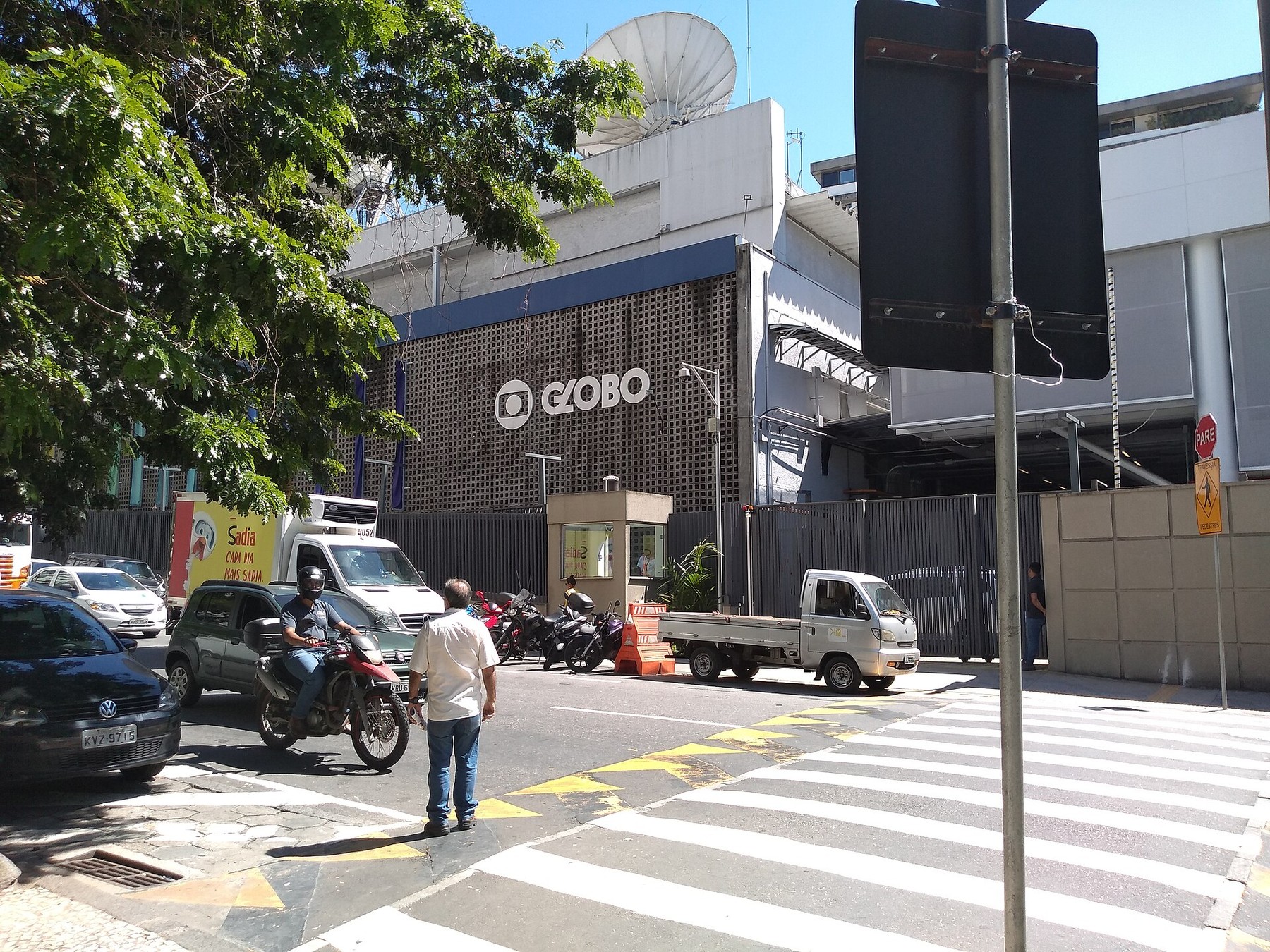 Sede da TV Globo, no Rio de Janeiro