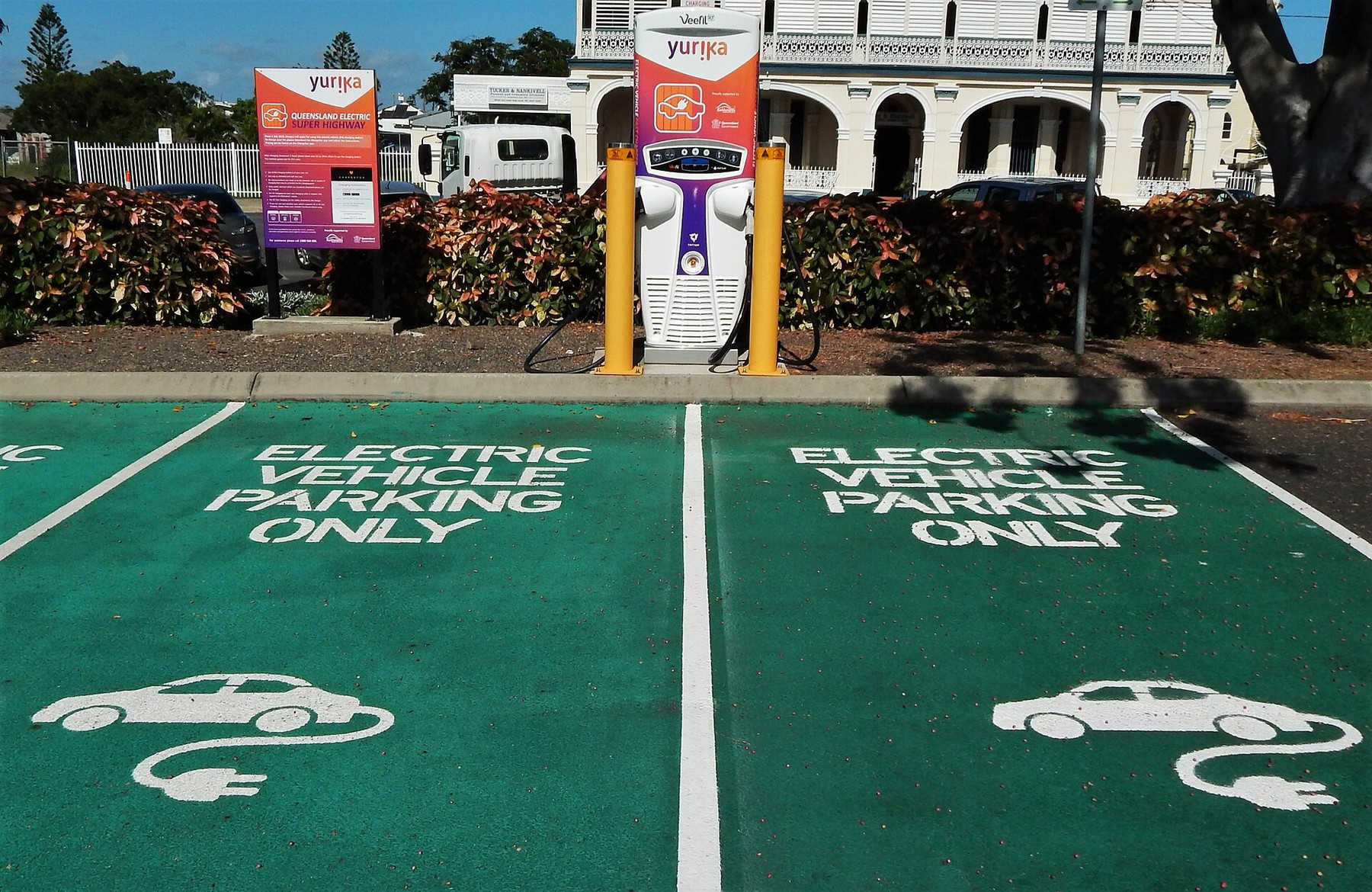 Estação de recarga de veículos elétricos